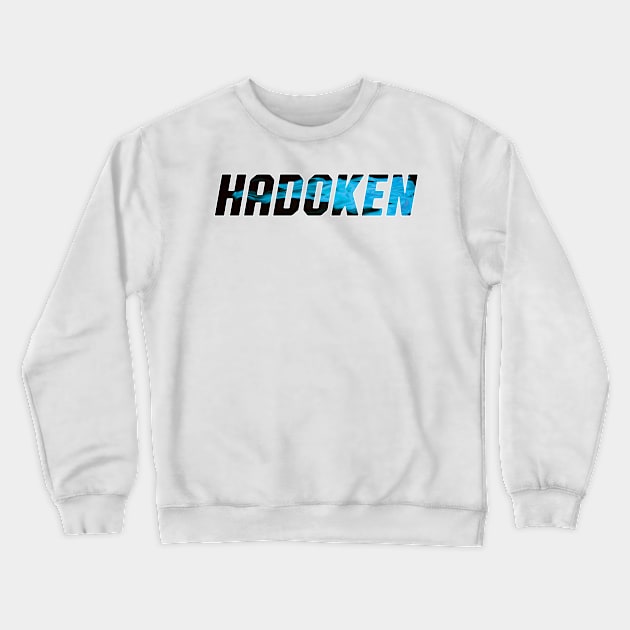 Hadoken Crewneck Sweatshirt by Joebarondesign